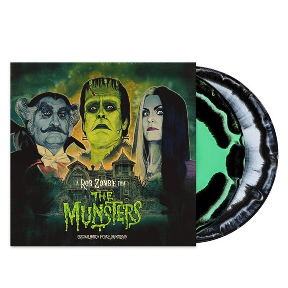 Rob Zombie The Munsters Soundtrack 2-LP ~ Ltd Ed 180g Color + Art Print ~Sealed! - Picture 3 of 5
